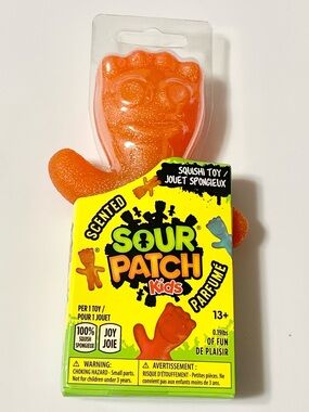 Sour Patch Kids Squishi Toy Scented Squishy Fidget NEW ORANGE